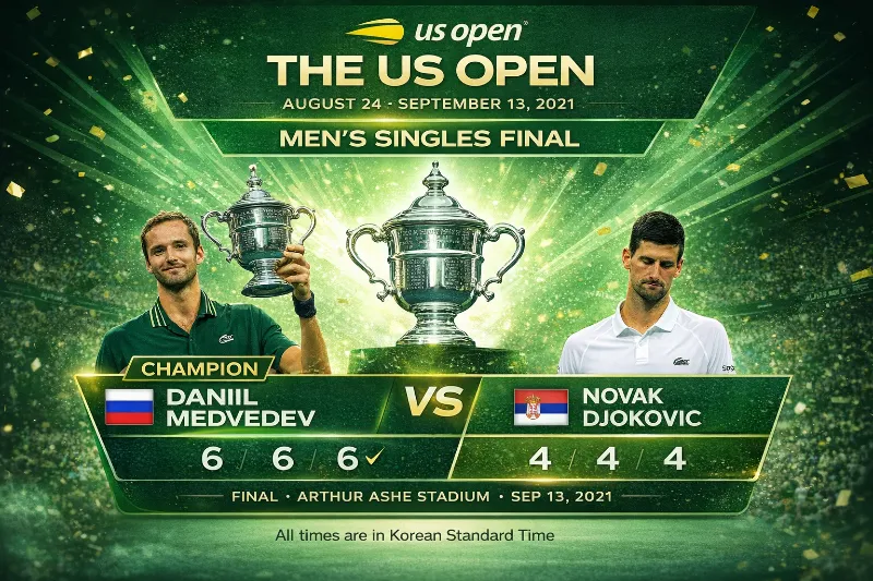 2021 US OPEN 테니스 명경기